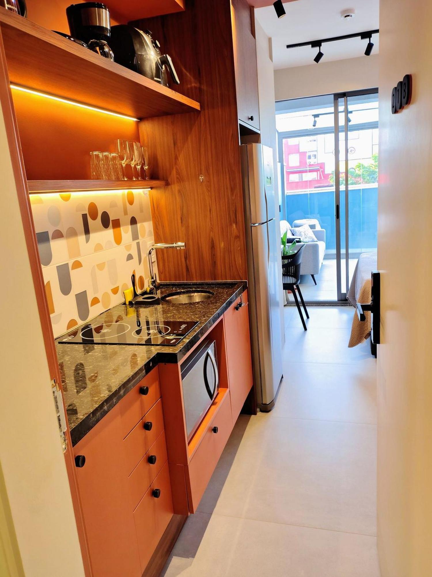 Estudio Com Terraco - Santo Amaro Apartamento *